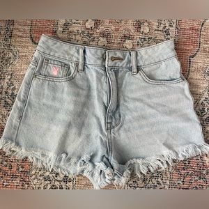 Pacsun Playboy jean shorts